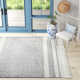 Bretson Handmade Recycled P.E.T Gray/Ivory Indoor/Outdoor Rug