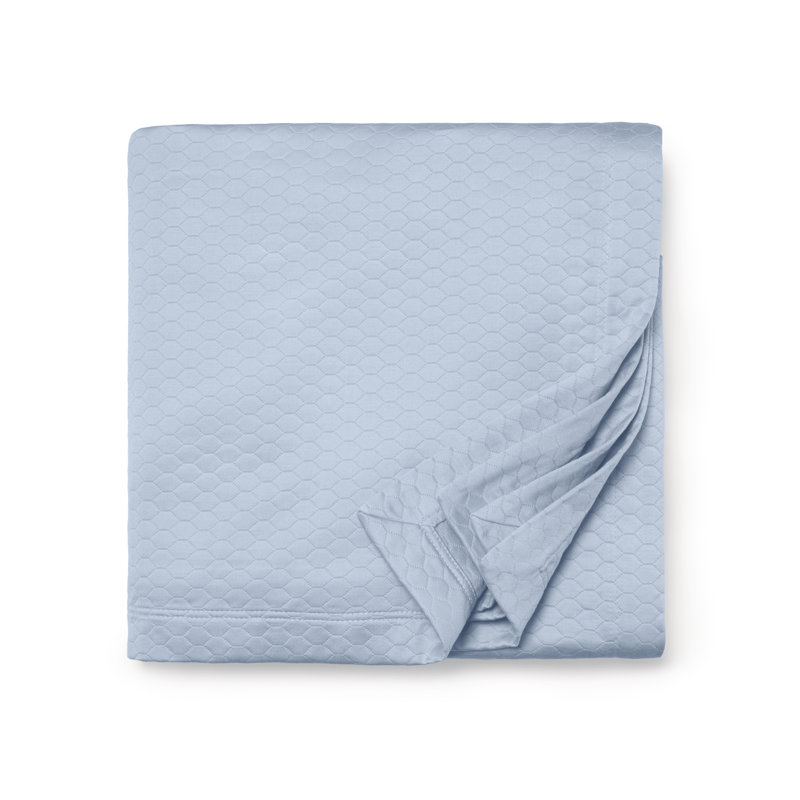 Favo Coverlet, King Coverlet, Powder