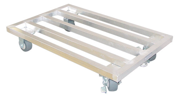 Heavy Duty Mobile Aluminum Kitchen Dunnage Rack