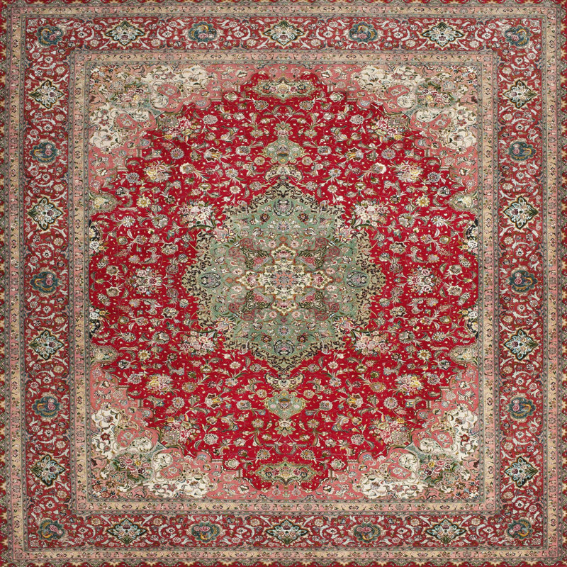 Oriental Indoor Rug, Round 7'