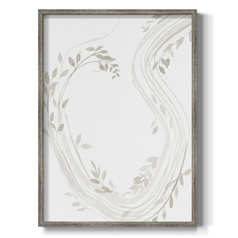 «Light Vines II», reproduction encadrée - bois massif, H 11 po x l 9 po