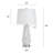 Poly Table Lamp - White Shade