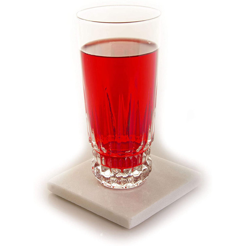 Sous-verre, Blanc