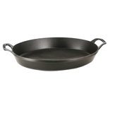 Staub Cast Iron 14.5-inch X 11.2-inch Oval Baking Dish