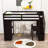 Heuss Kids Twin Loft Bed with Drawers-1005239310