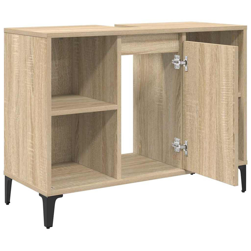 Freestanding Under Sink Cabinet, Sonoma Oak
