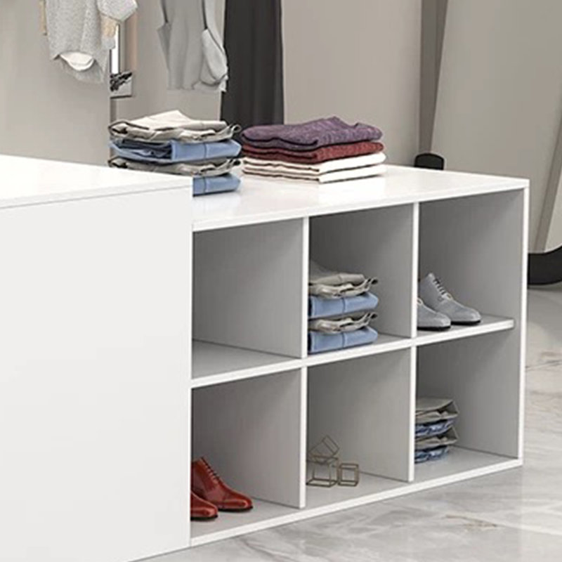 Simple style solid wood display cabinet, 39.37" H x 59.05" W x 23.62" D