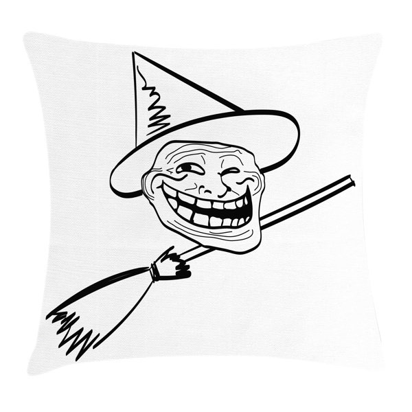 Halloween Kissenbezug Geister Design - Süße Grusel Deko Für Sofa & Bett