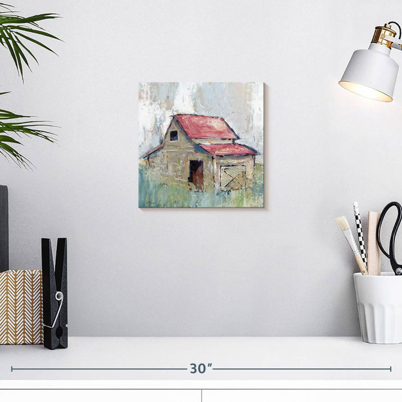 Lilie pastel Barn I, H 10 po x l 10 po