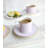 Charlotte  Layla Handmade Bone China Porcelain Espresso Cup Teacup and Saucer