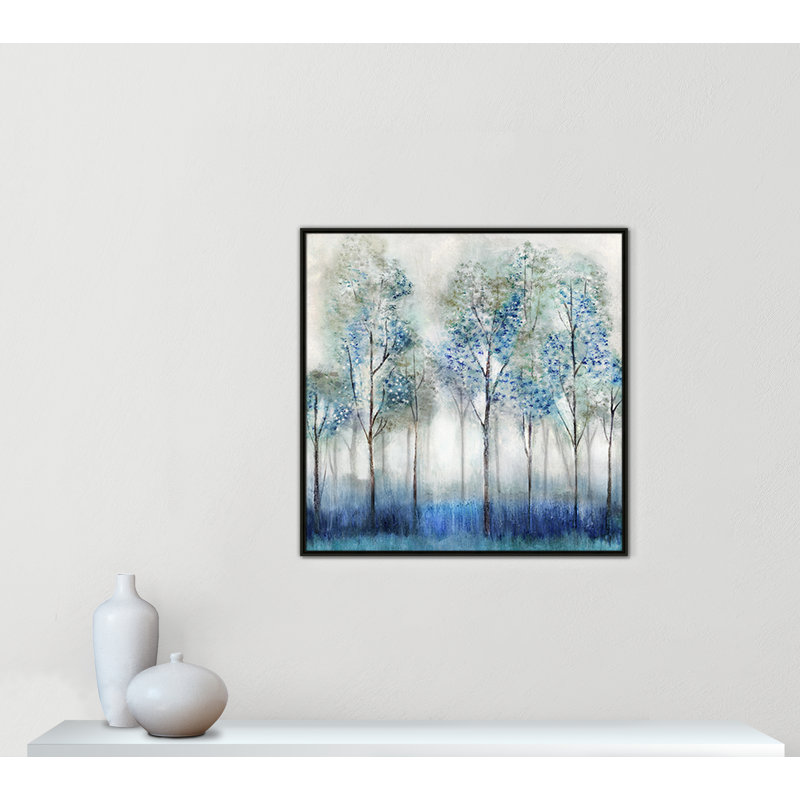 Dream Forrest Dream Forest by Tava Studios, 37.5" H x 37.5" W x 2" D, Espresso