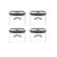 Kilner Fresh Storage Square Jar 0.5L-112663318