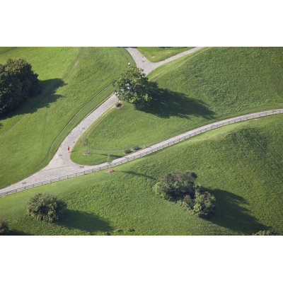 Green Park 1 Piece Wrapped Canvas Wall Art