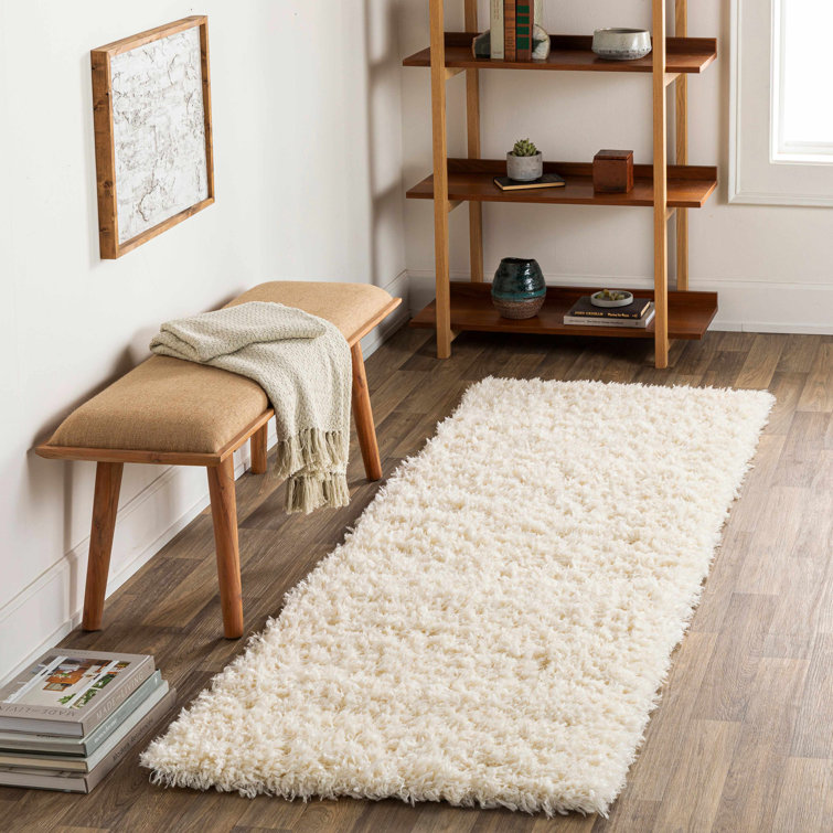 Gilkey Machine Woven Cream Area Rug