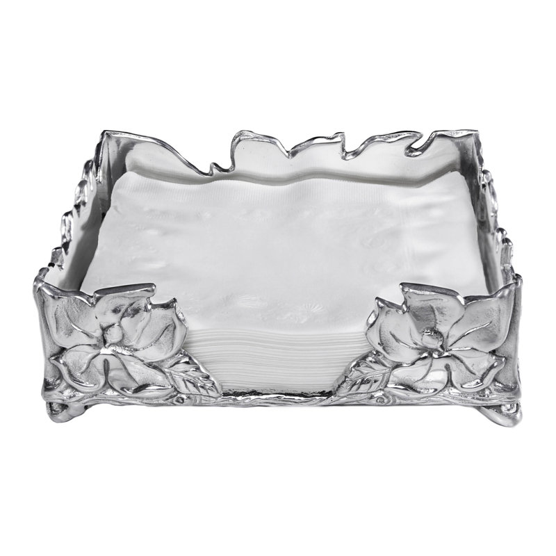 Arthur Court Designs Magnolia Napkin Holder - Thumbnail 4