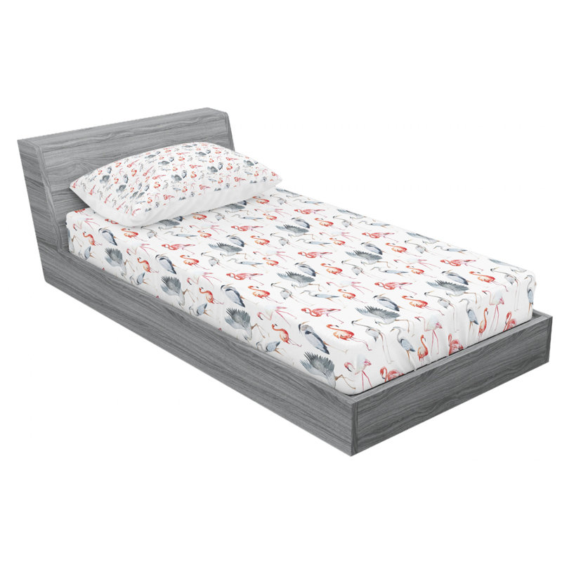 Microfiber Sheet Set, Twin Sheet Set + Fitted Sheet + 1 Pillowcase