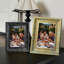 Cadre photo 3 pièces 8 "x 10" avec support de table et crochets muraux Antique Gold
