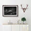 View of the Moon - Picture Frame Painting Print-55605521-55605522