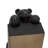 Rustic Overlooking Grizzly Bear Wood And Resin Wedge Floor Stop Figurine