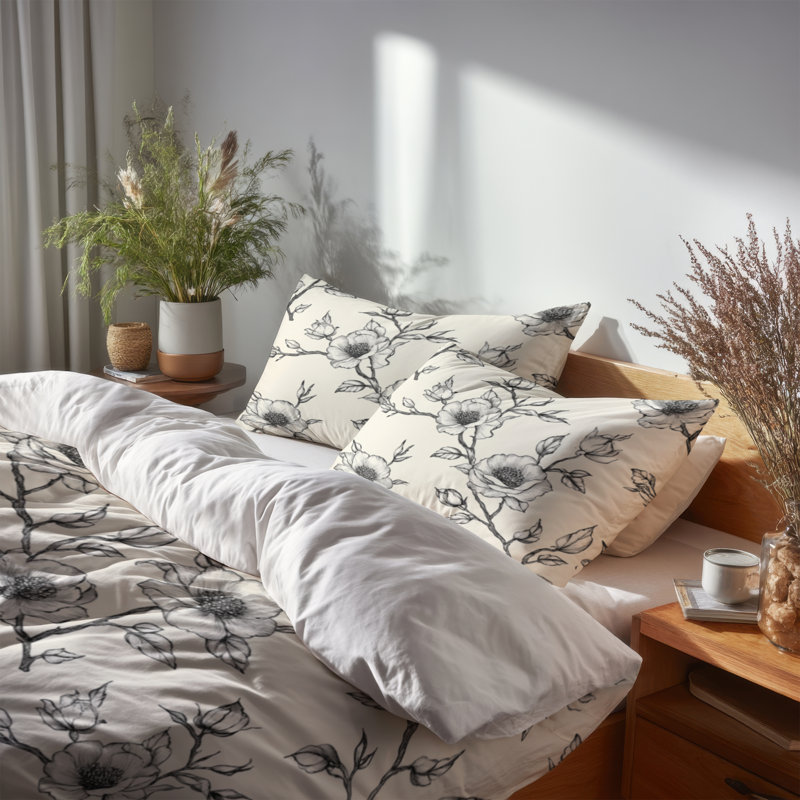 Ensemble de housse de couette et coussin Modern, Housse de couette très grand et 2 très grandes t