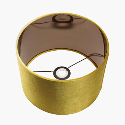 Aimon 16 cm H Drum Velvet Lamp Shade ( Clip On )