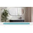Long Oval Wall Hanging Glass Mirror With Beveled Edge Vanity Mirror For Bathroom-1256988541