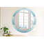 Huldar Glass Flat Wall Mirror