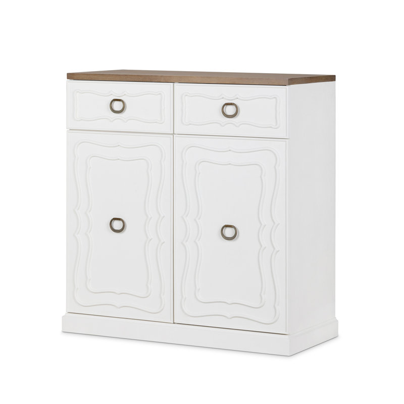 Hibiscus Hall Chest, Indigo, Silk Linen