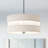 Zak 3 - Light Dimmable Drum Chandelier