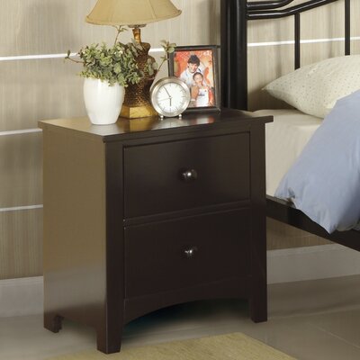 Luna 2 Drawer Nightstand -  A&J Homes Studio, 3WF6AJ