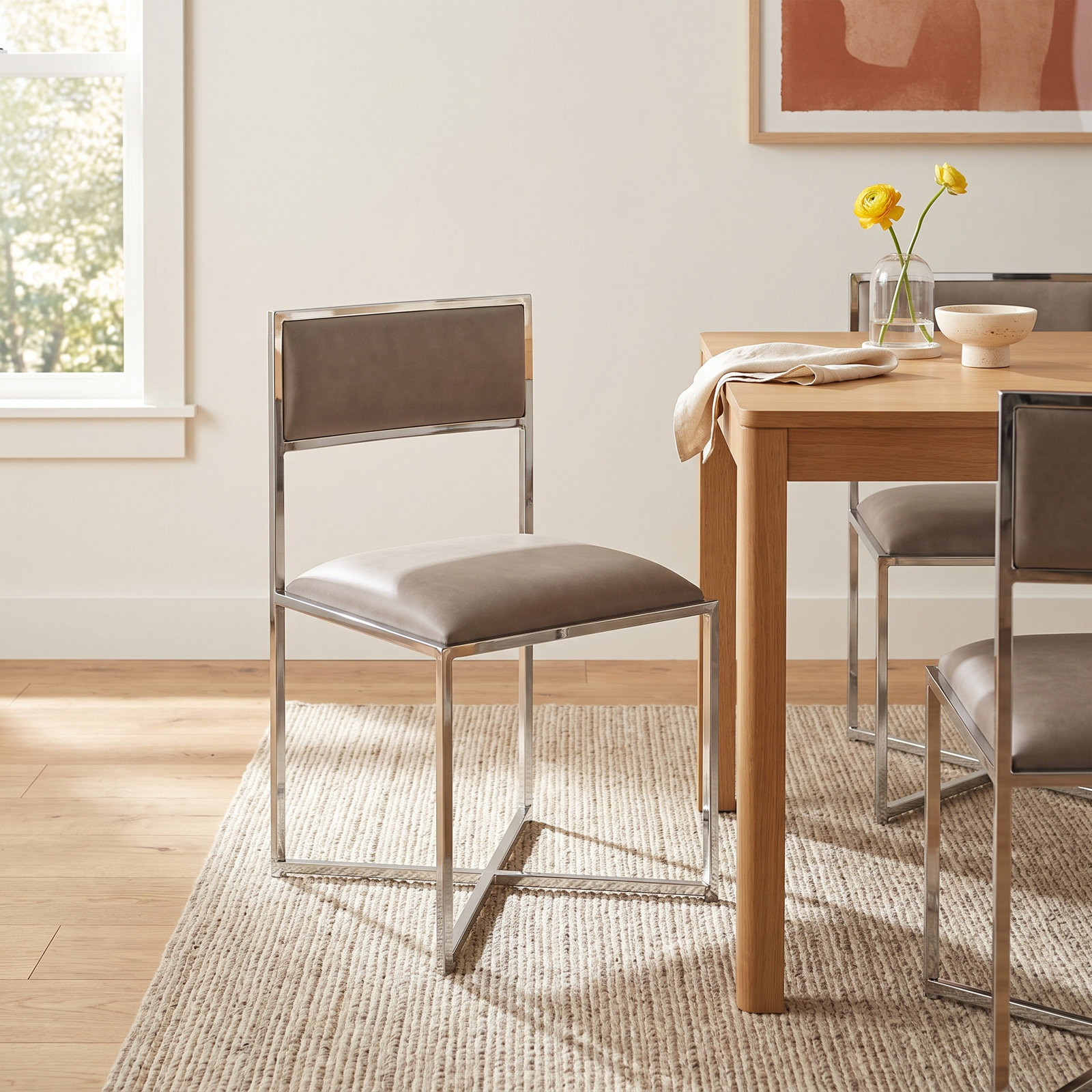 Malen Side Chair, Taupe