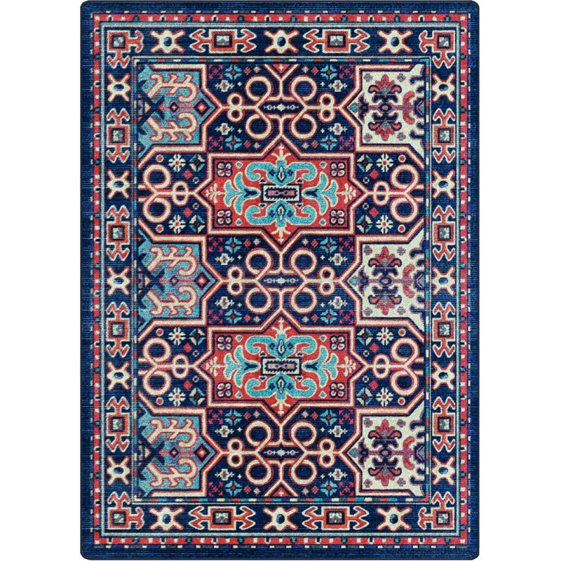 Drayke Premium EnduraStran Nylon Distressed Area Rug, Rectangle 7'8"x10'9"