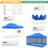 15 Ft. W x 10 Ft.DHeavy Duty Canopy Tent, Pop up Gazebo with Netting Screened-100081949