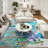Chenille Abstract Indoor / Outdoor Rug-280045009