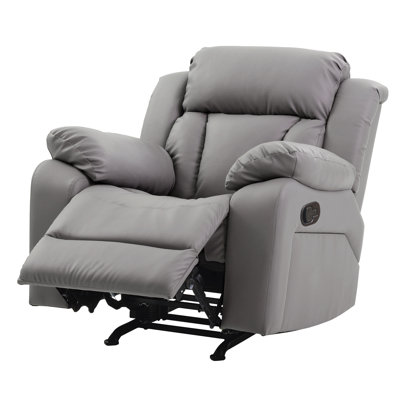 Stylish Gray Rocker Recliner For Cozy Spaces