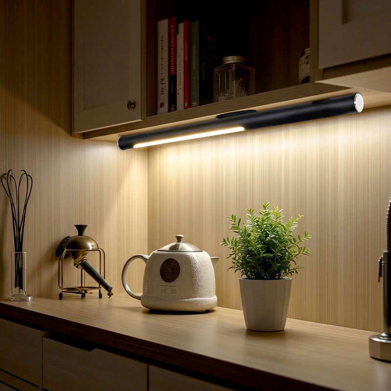 Lampe de bureau à DEL 2-en-1 à intensité variable magnétique, lampe de travail USB rechargeable avec tube de lumière amovible, gradateur 3CCT et tactile pour le bureau et la lecture
