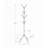 Coat Rack, Hall Tree, Free Standing, 8 Hooks, Entryway,-2054217529