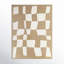 Craton Rectangle Craton Area Rug in Tan/White-1239197853