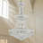 32-Inch K9 Crystal Chandelier for Dining Room, Luxury 27-Light French Empire Ceiling Light Fixture for Living Room, Foyer, Staircase & Entryway, Chrome-129400722-106804554-129400724