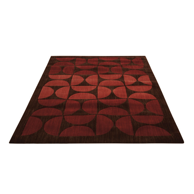 Metropolitan Wool Geometric Indoor Rug, Rectangle 2'6" x 4'