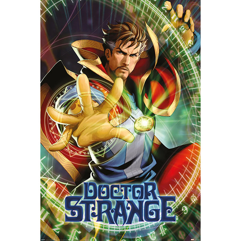  Officiellement sous licence «Doctor Strange - Sorcerer Supreme», affiche d'art 24 x 36 po - reproduction décorative - papier affiche - prête à encadrer
