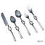 Ensemble de couverts Reef Knot Reflection Silver 20 pièces Artisan indien fabriqué à la main pour 4 personnes