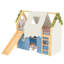Lit mezzanine en bois massif pour enfants avec lumières et tentes-1484721339-1484721338
