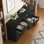 Black 9 Drawer Dresser