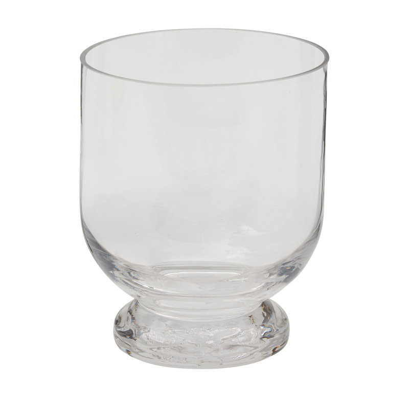 Vase de table Eske, H 6,75 po x l 5,25 po x P 5,25 po