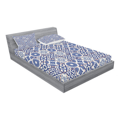 Microfiber Patchwork Sheet Set