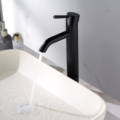 Vessel Sink Bathroom Faucet with Drain Assembly