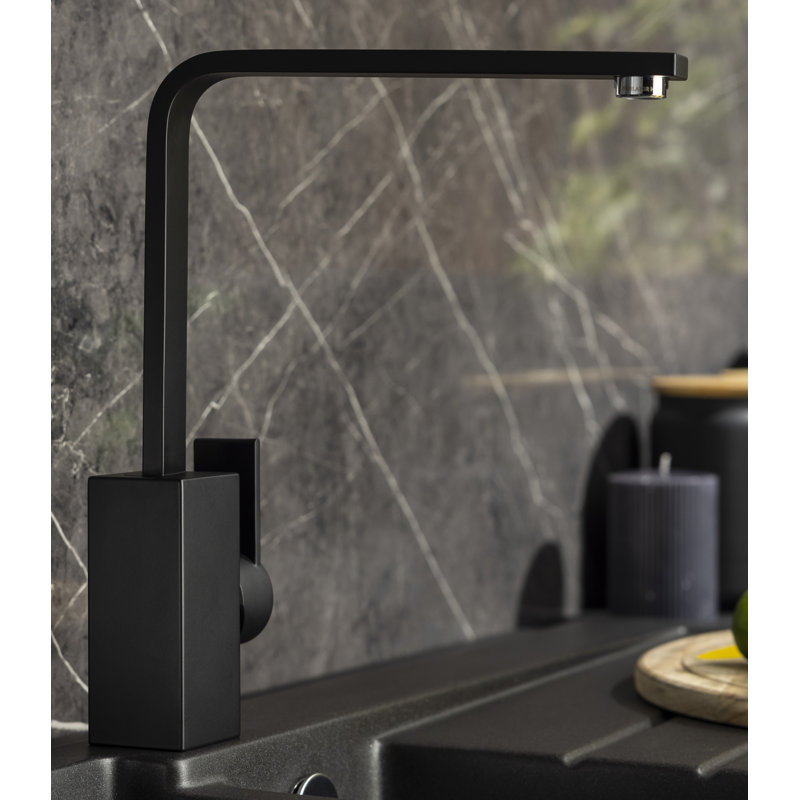 Abode Designs Pixell Kitchen Faucet, Matt Black