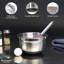 Buckingham Deep Salad Mixing Bowl Stainless Steel With Black Silicone Base-324632065