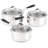 Stellar, James Martin - 3 Piece Saucepan Set with Lids